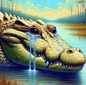 为什么说“鳄鱼的眼泪”是伪善？鳄鱼真的会流眼泪吗？